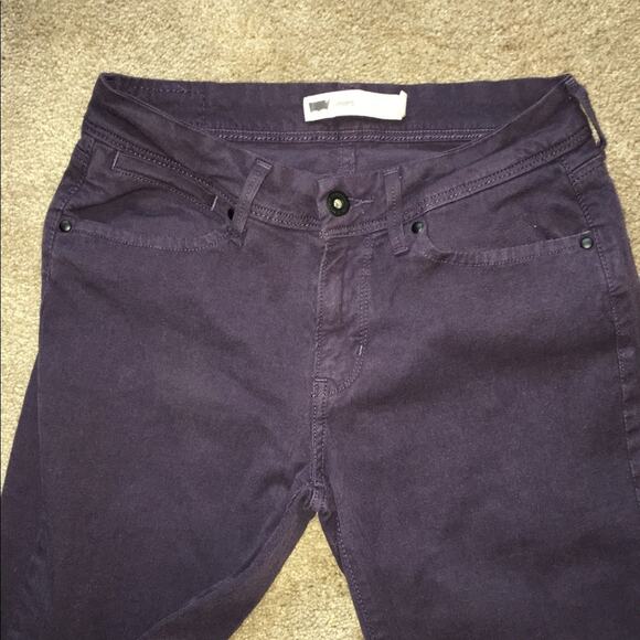 Y2K Levi’s Skinny Plum Jeans Pants Size 27 - Picture 3 of 5